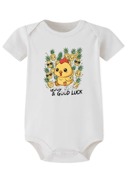 GVGL Chicken Zodiac Baby Onesie