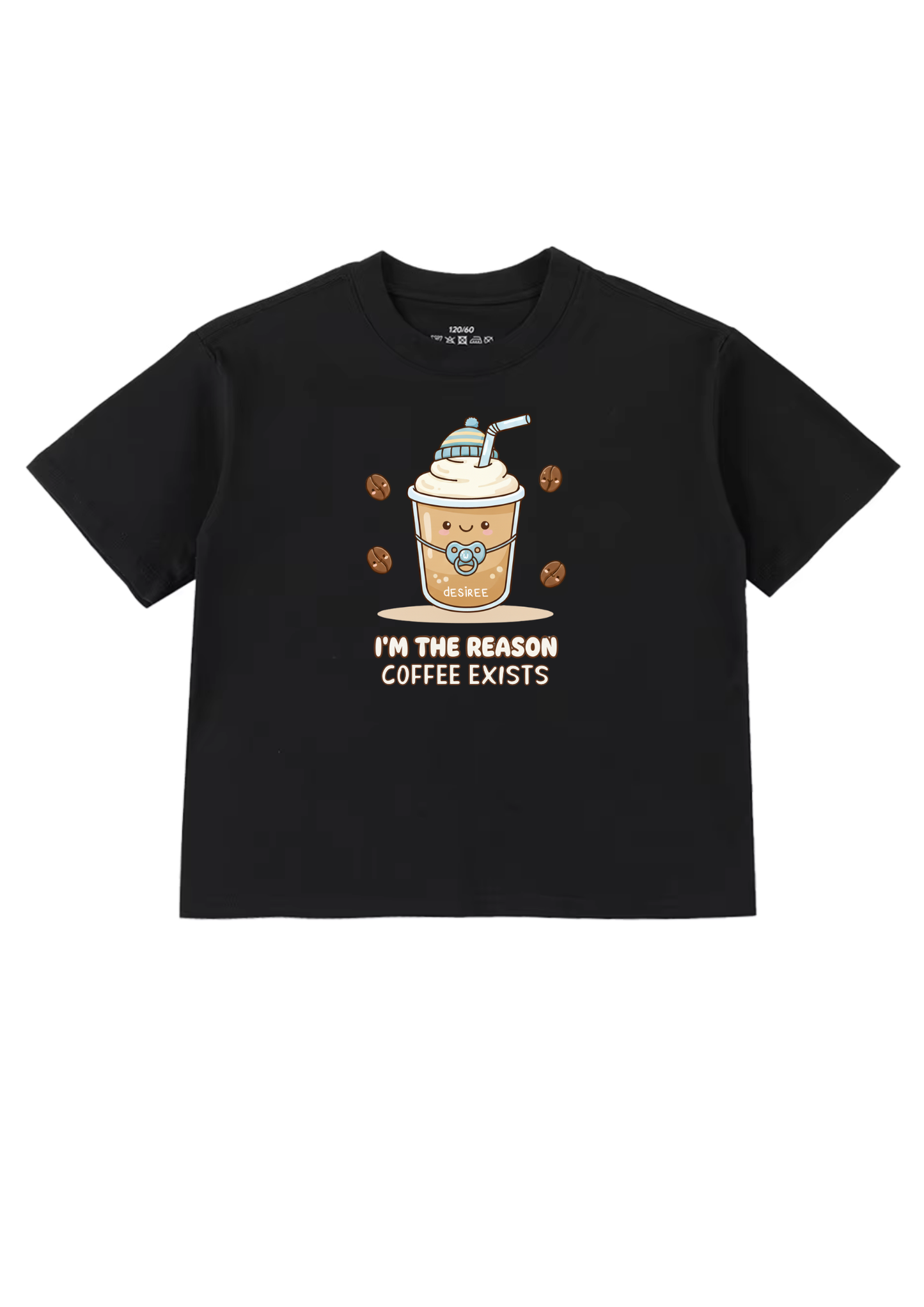 I'm The Reason Coffee Exists Kids T-Shirt
