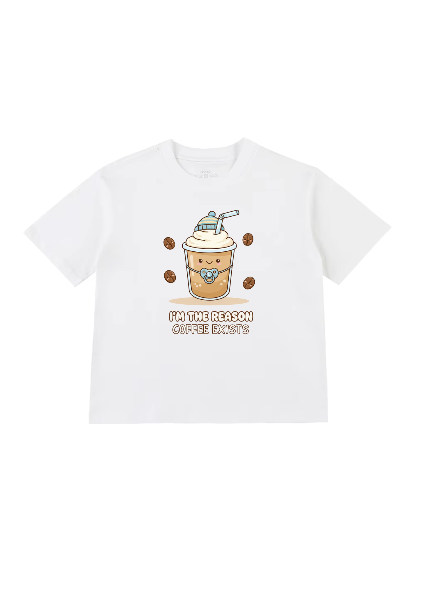 I'm The Reason Coffee Exists Kids T-Shirt