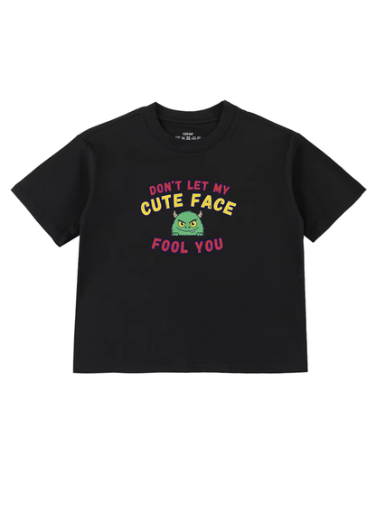 Don't Let My Cute Face Fool You Kids T-Shirt