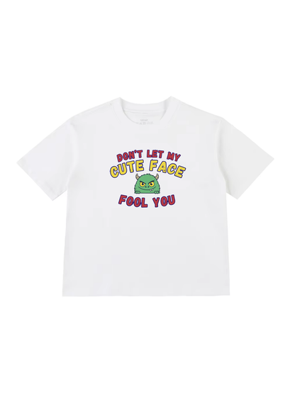 Don't Let My Cute Face Fool You Kids T-Shirt