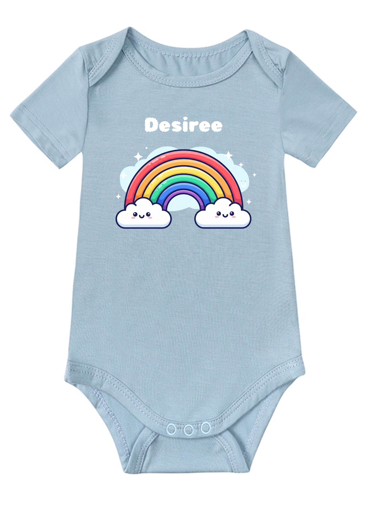 Cuteness Over The Rainbow Onesie (Bamboo Cotton)