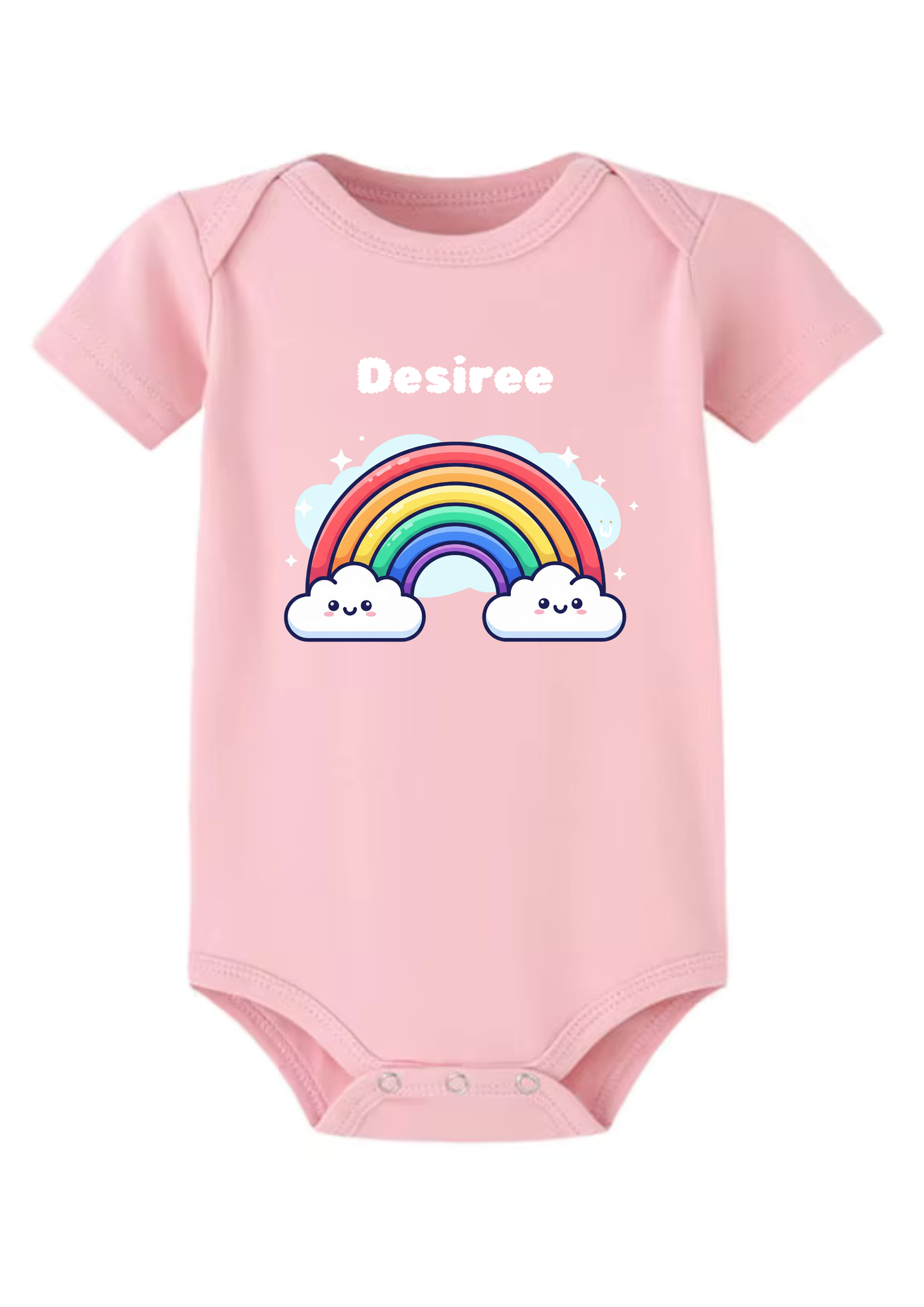 Cuteness Over The Rainbow Onesie (Organic Cotton)