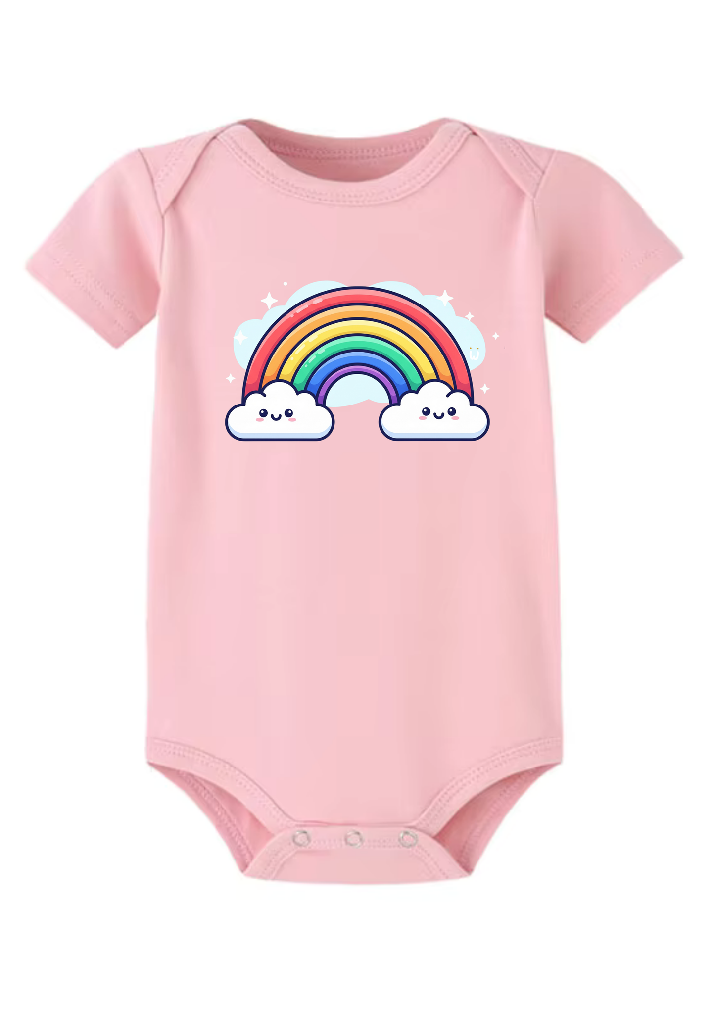 Cuteness Over The Rainbow Onesie (Organic Cotton)