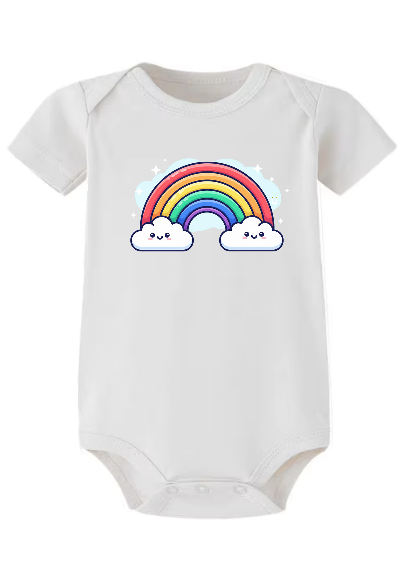 Cuteness Over The Rainbow Onesie (Organic Cotton)