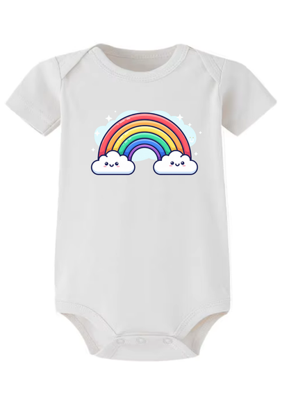 Cuteness Over The Rainbow Onesie (Organic Cotton)