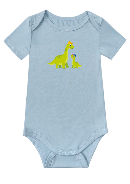 Dinosaur Brothers Baby Onesie