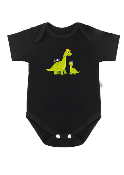 Dinosaur Brothers Baby Onesie