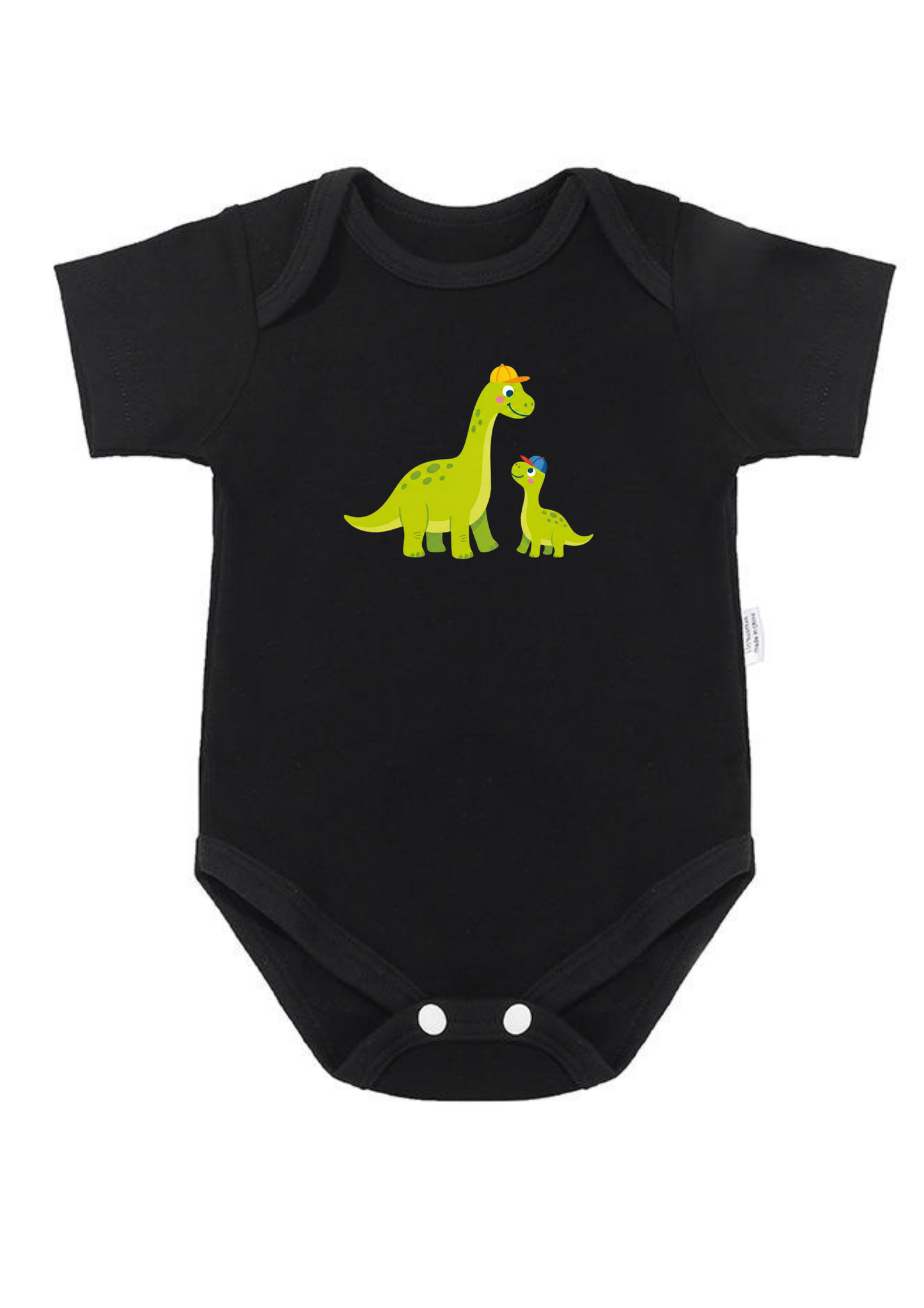 Dinosaur Brothers Baby Onesie