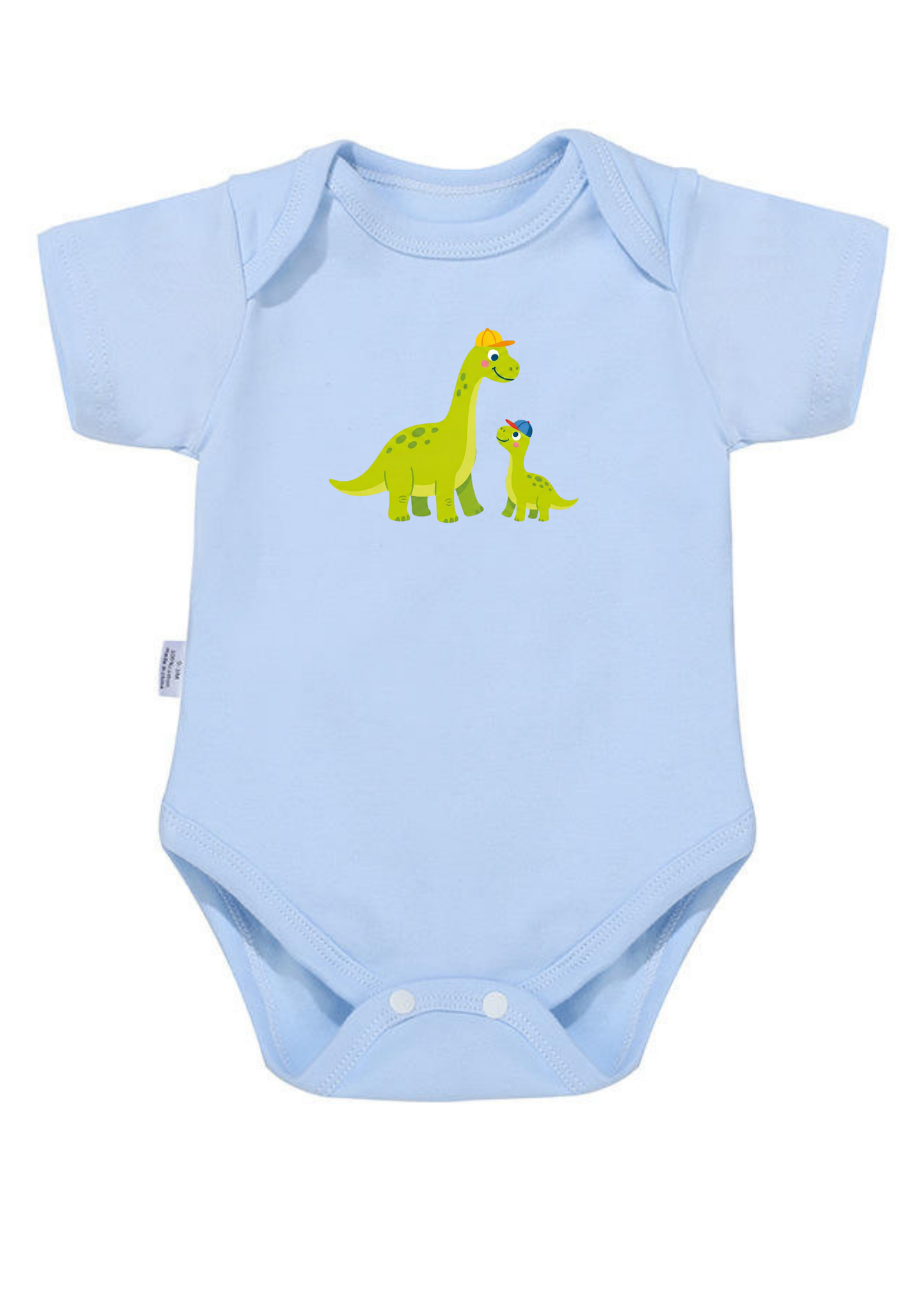 Dinosaur Brothers Baby Onesie