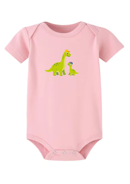 Dinosaur Brothers Baby Onesie