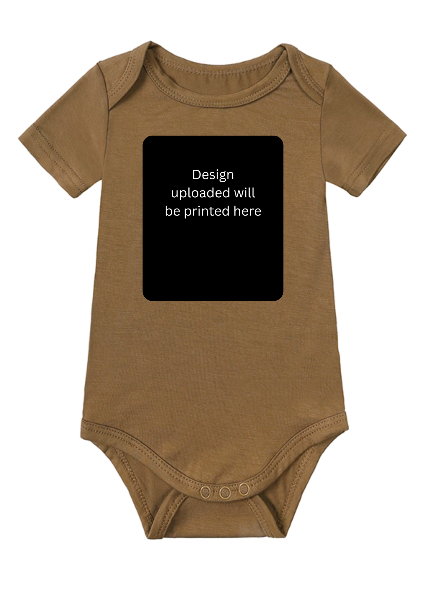 Design-Your-Own Baby Onesie (Organic/Bamboo Cotton)