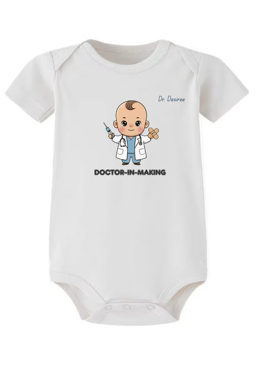 Doctor-in-Making Onesie (Organic Cotton)
