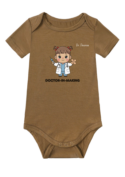 Doctor-in-Making Onesie (Bamboo Cotton)