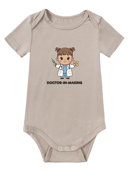 Doctor-in-Making Onesie (Bamboo Cotton)