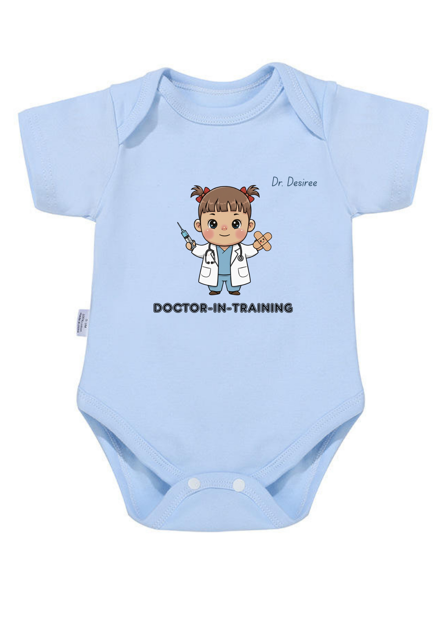 Doctor-in-Training Baby Onesie (Organic Cotton)