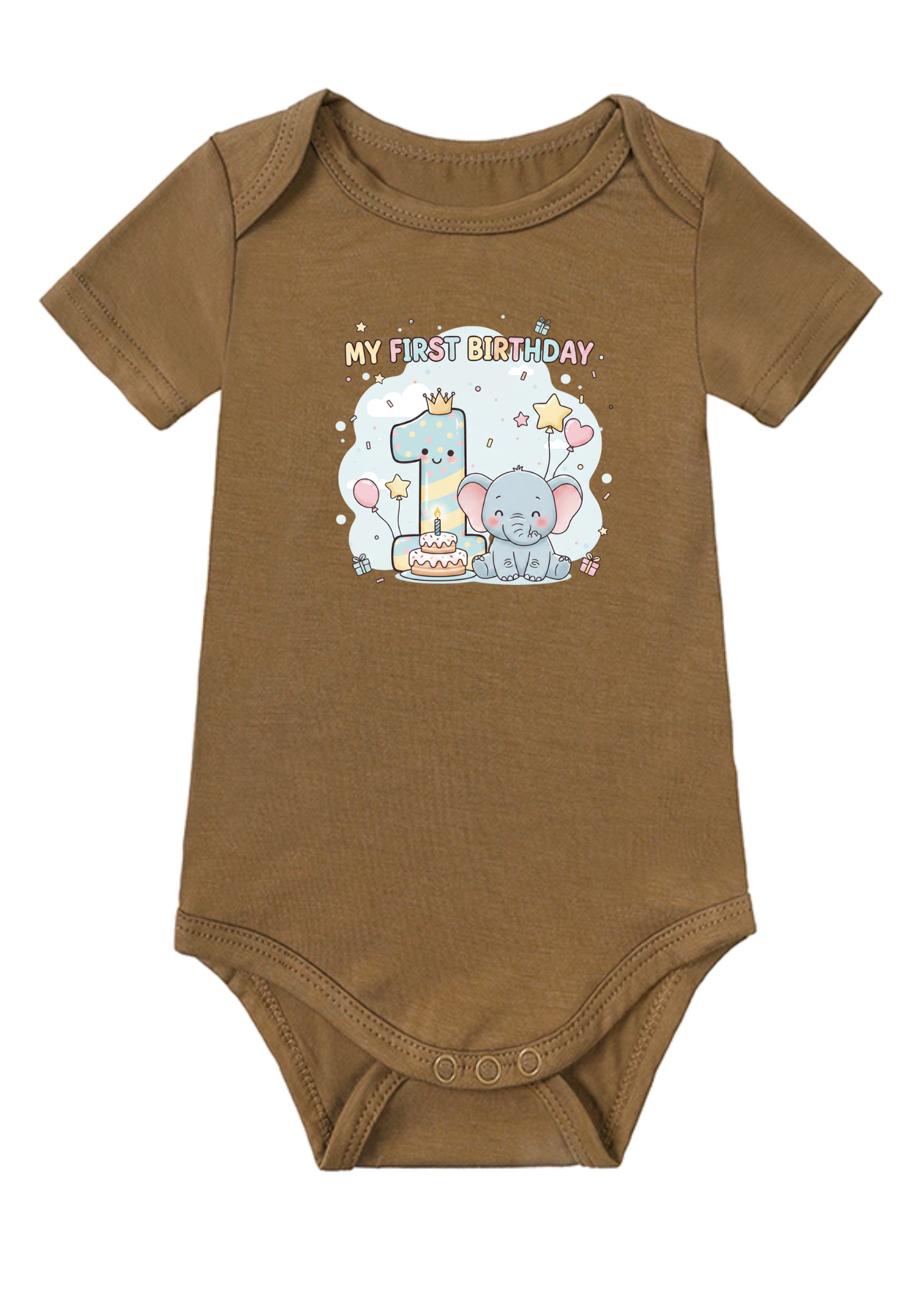 My First Birthday Baby Onesie