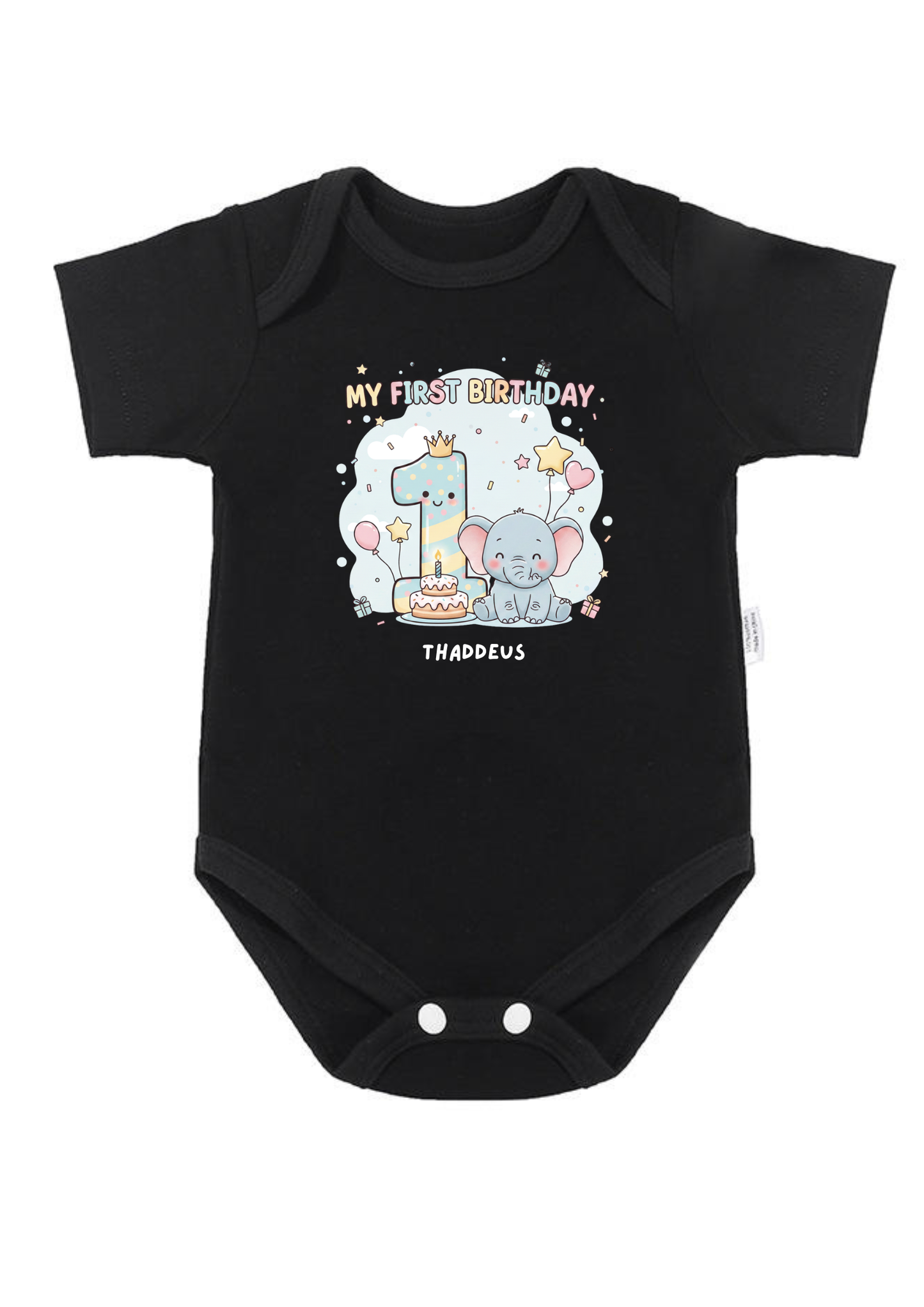 My First Birthday Baby Onesie