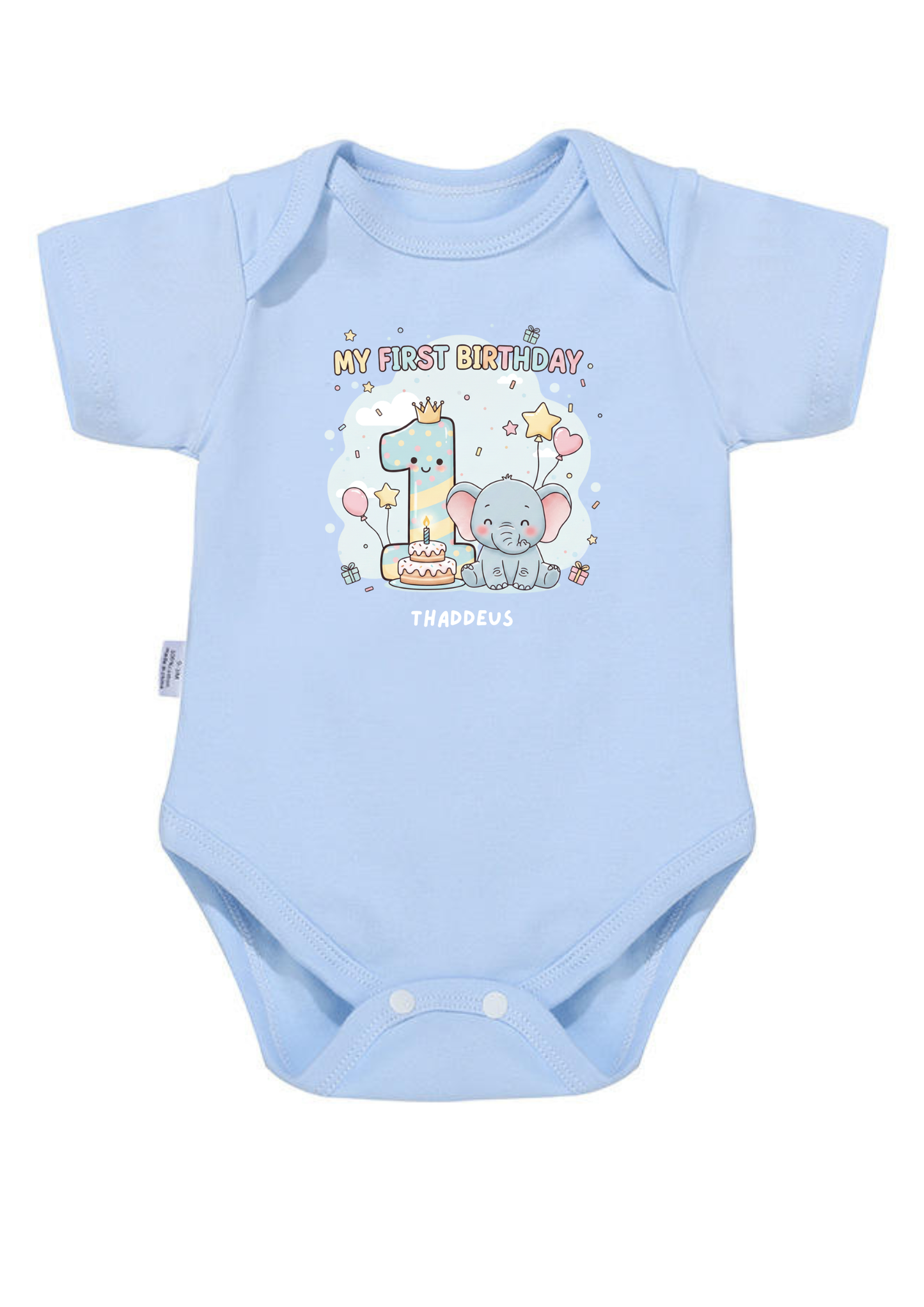 My First Birthday Baby Onesie