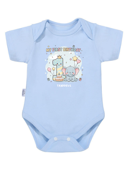 My First Birthday Baby Onesie