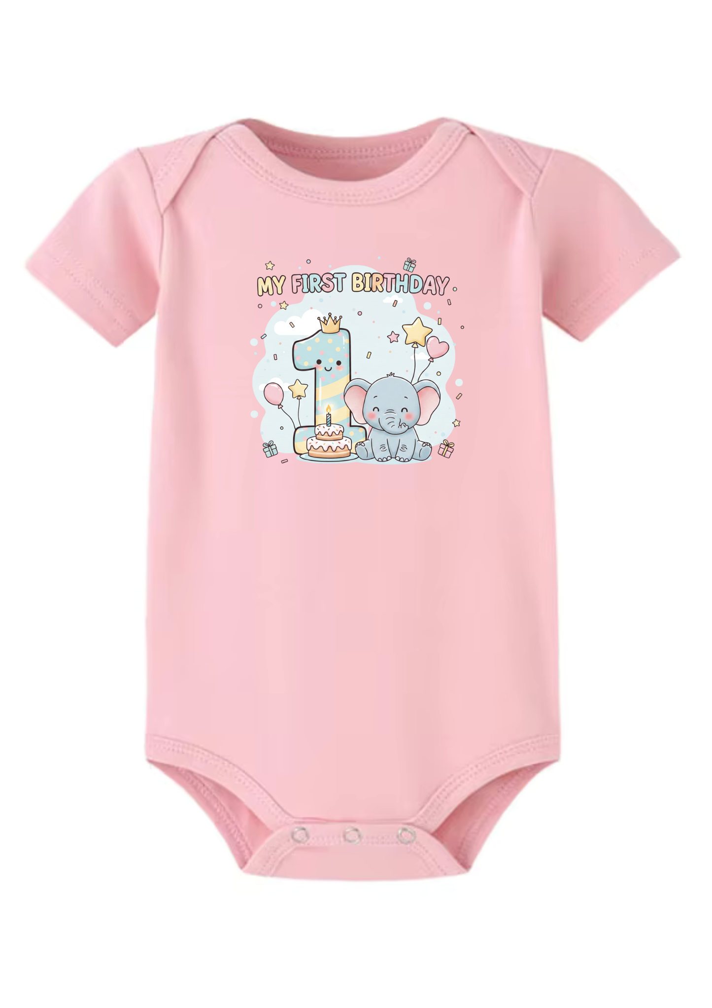 My First Birthday Baby Onesie