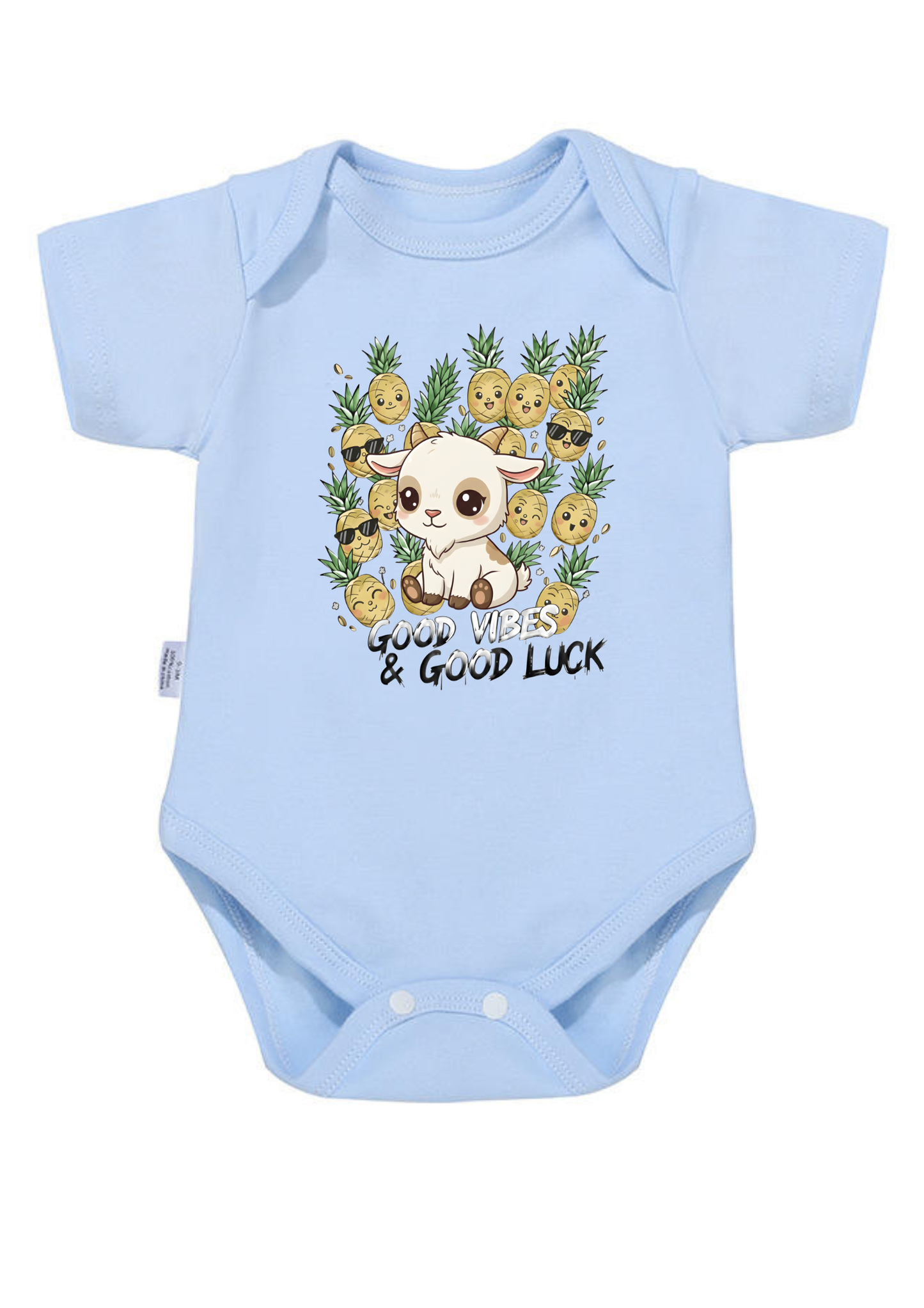 GVGL Goat Zodiac Baby Onesie