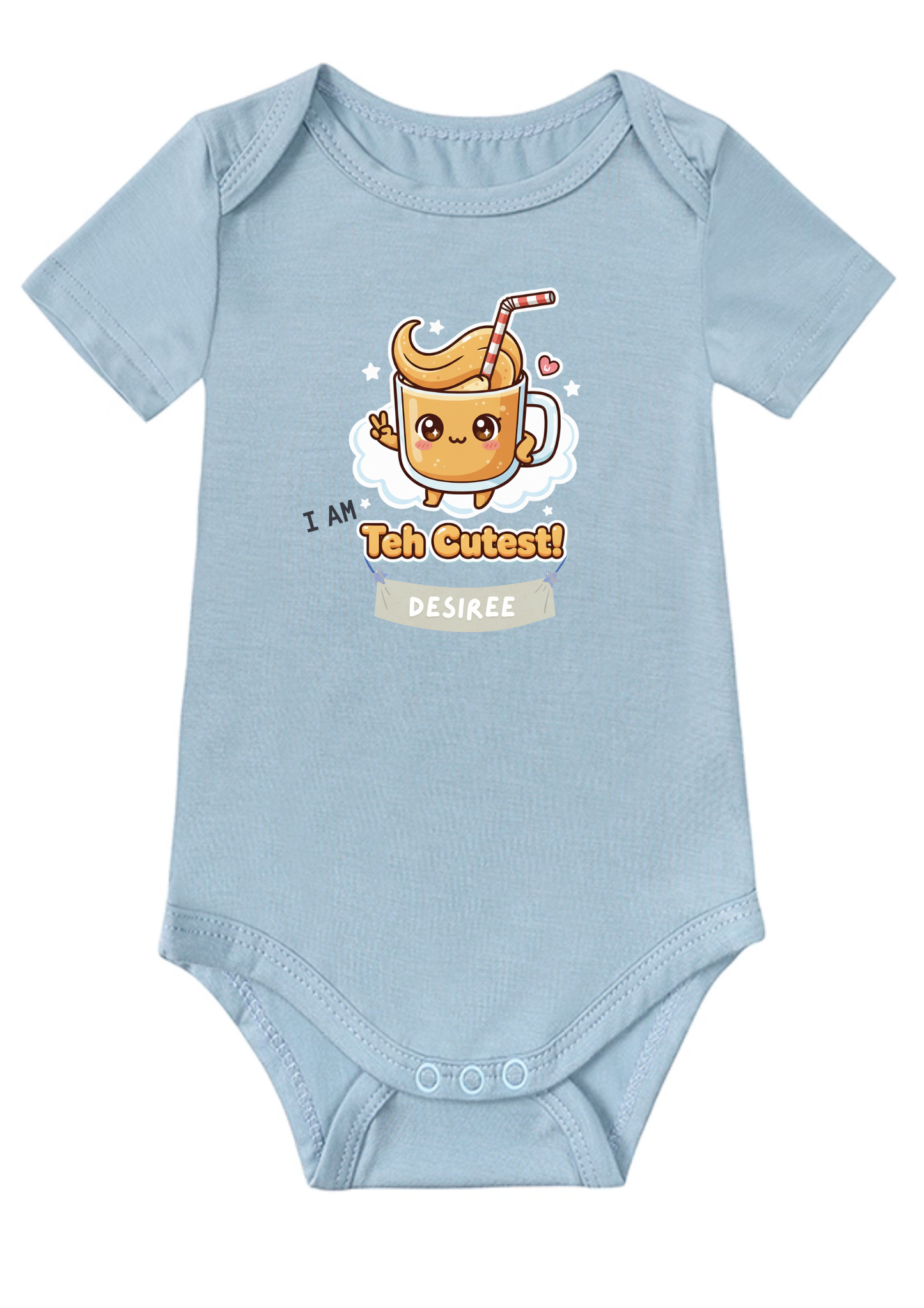 I am TEH Cutest Onesie (Bamboo Cotton)