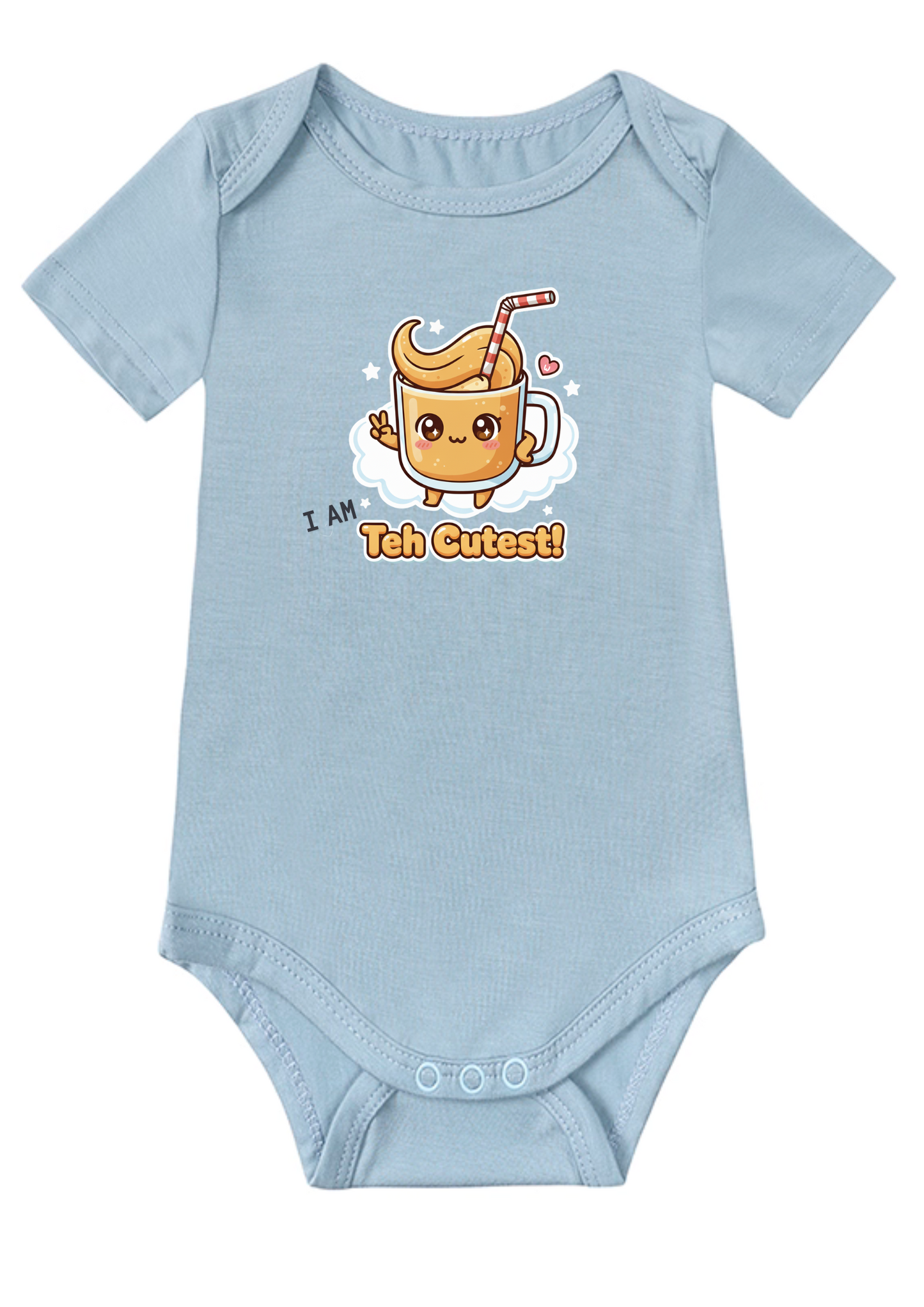 I am TEH Cutest Onesie (Bamboo Cotton)