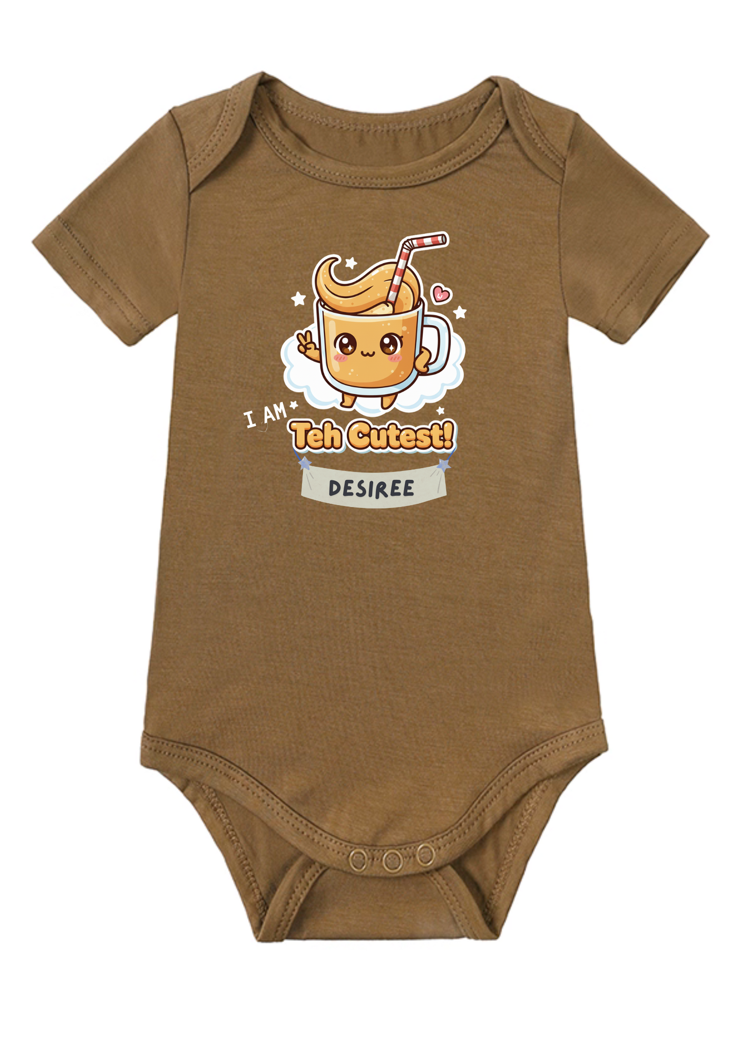 I am TEH Cutest Onesie (Bamboo Cotton)