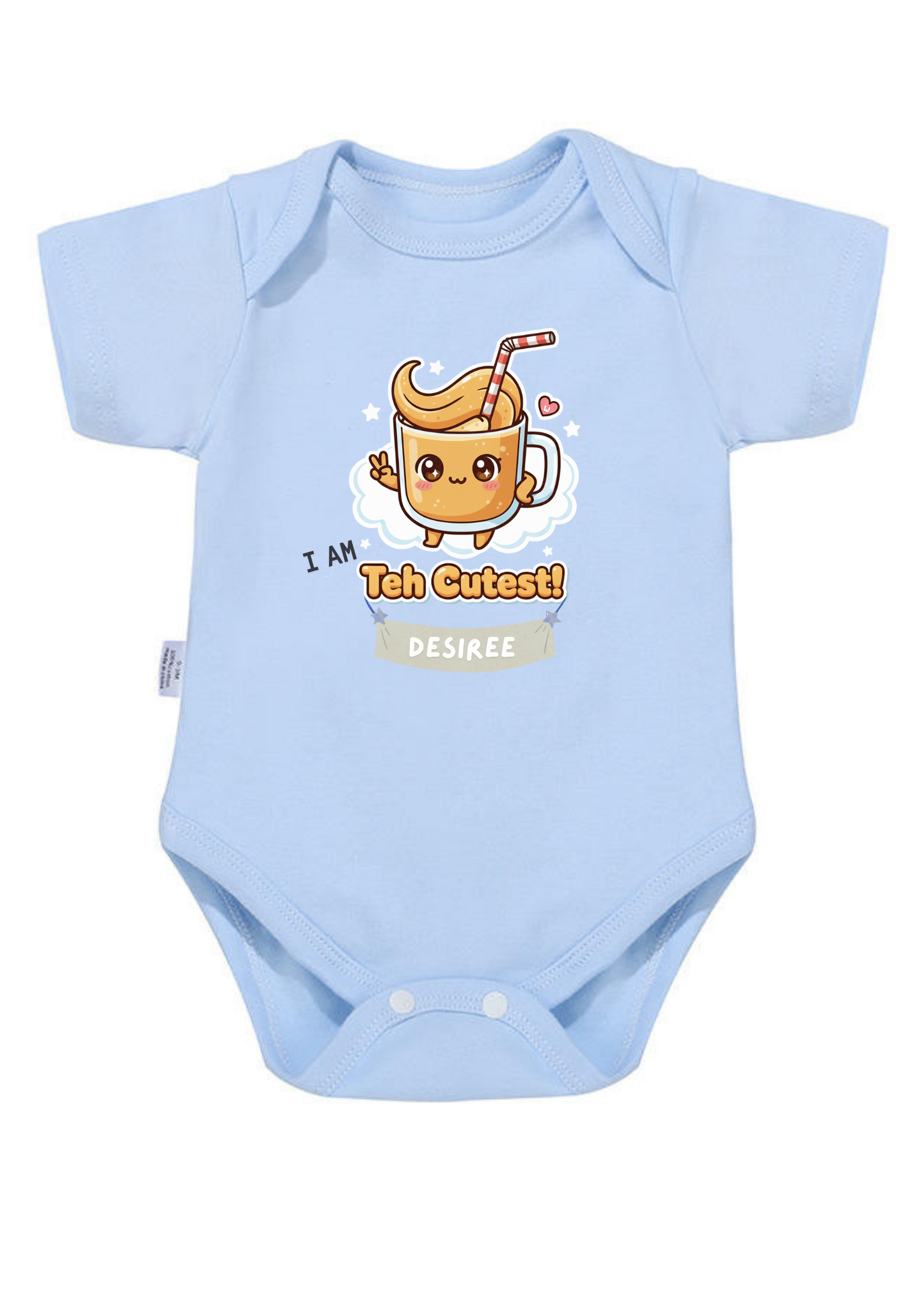 I am TEH Cutest Onesie (Organic Cotton)
