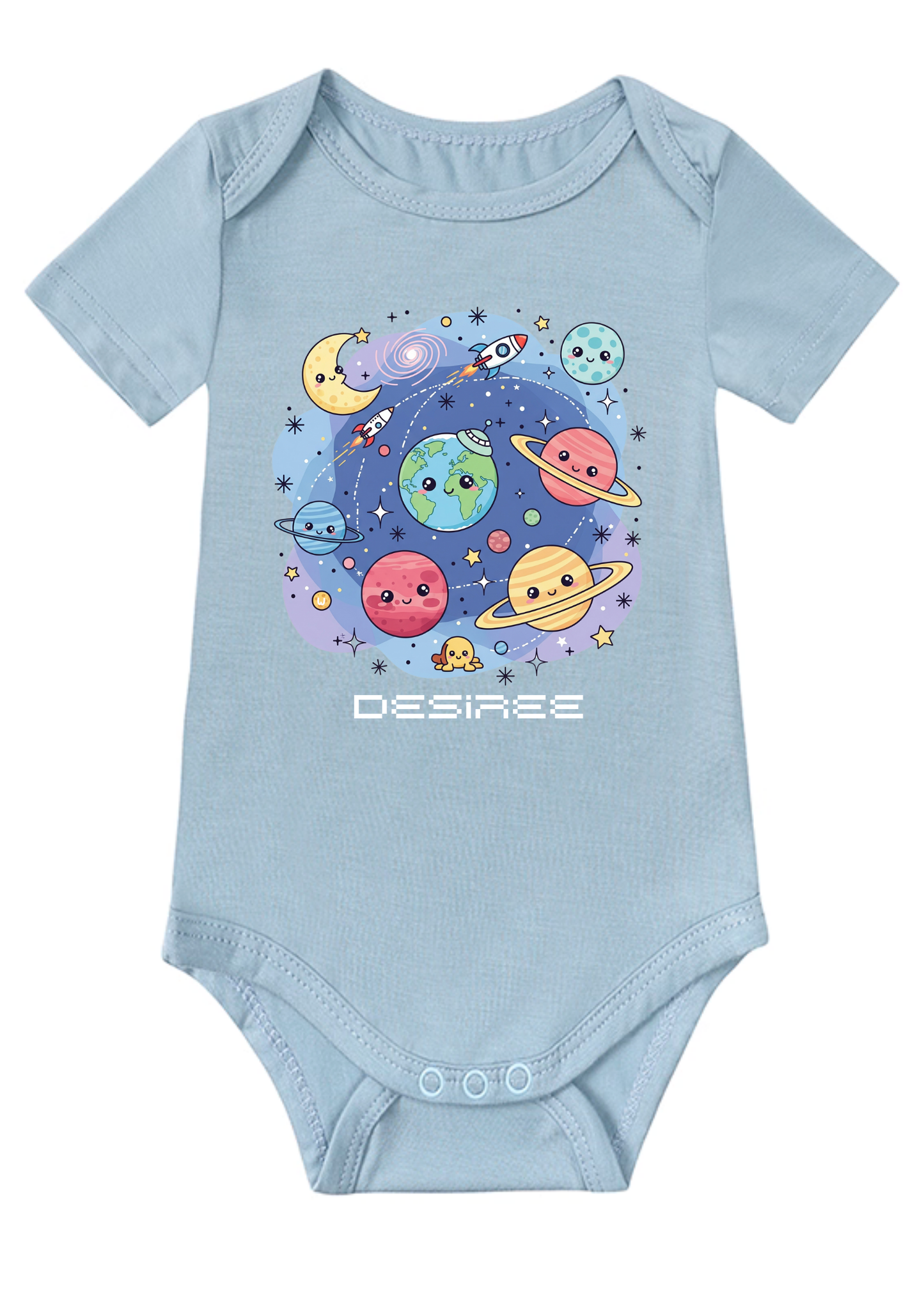 Into The Space Onesie (Bamboo Cotton)