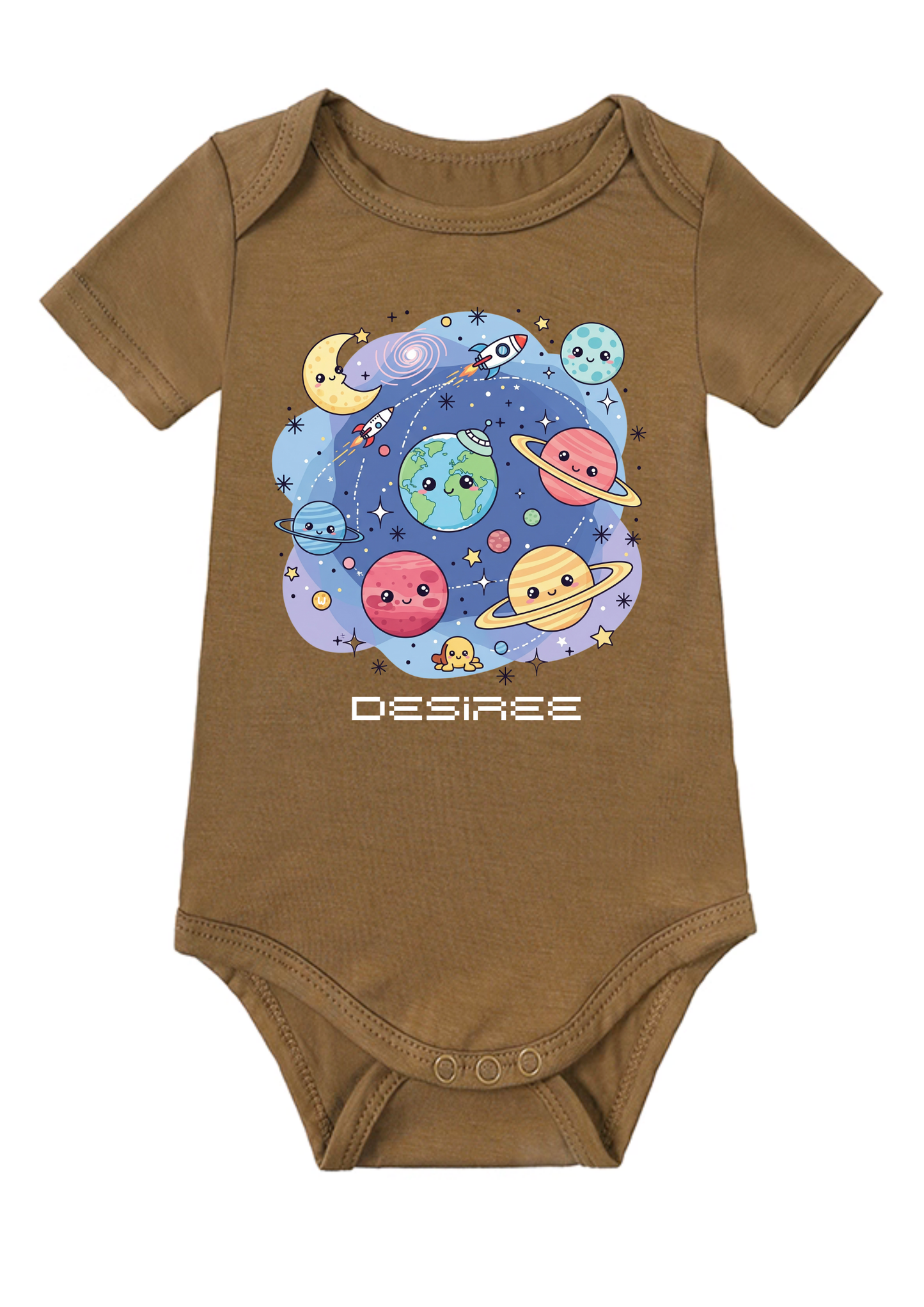 Into The Space Onesie (Bamboo Cotton)