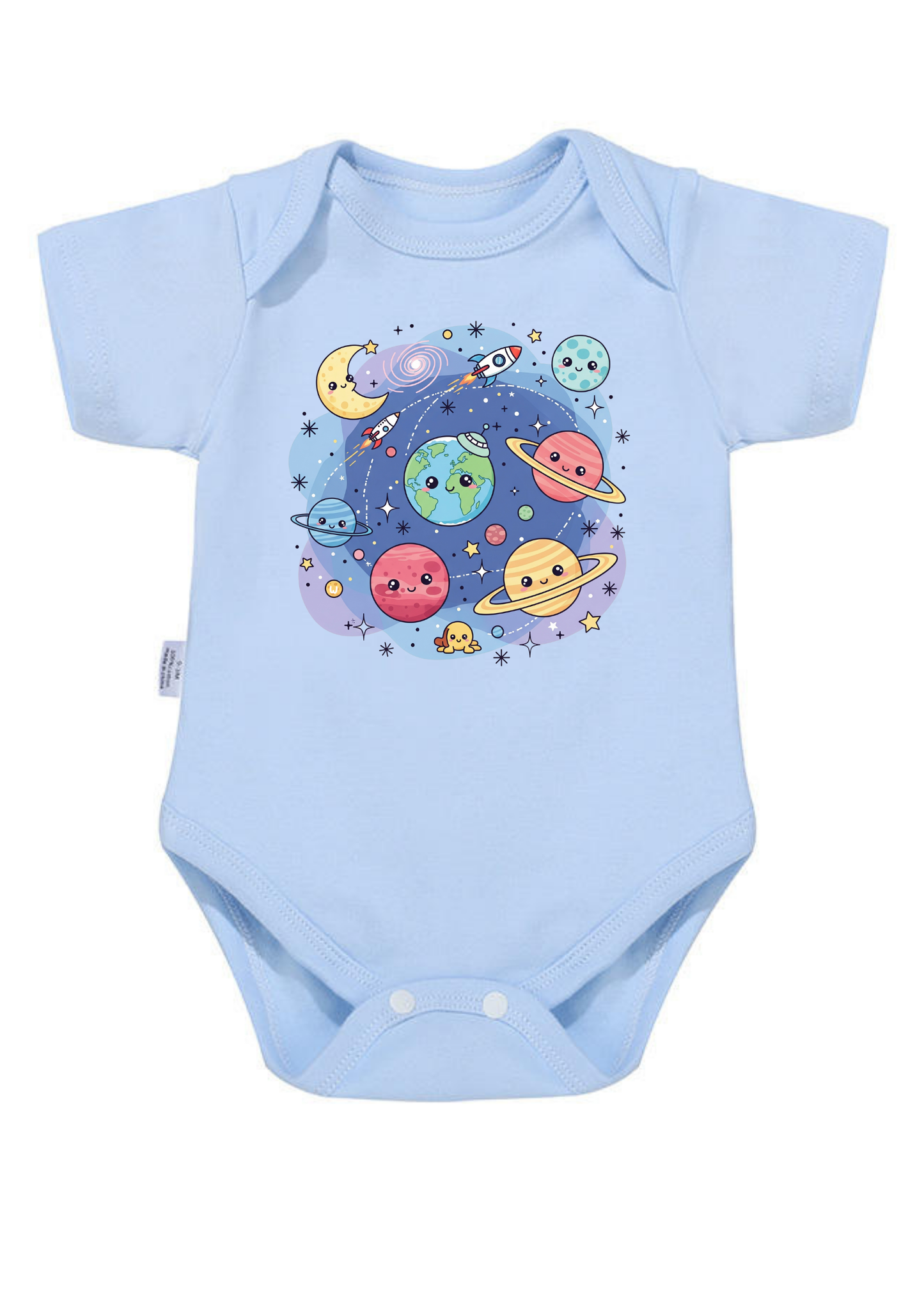 Into The Space Onesie (Organic Cotton)
