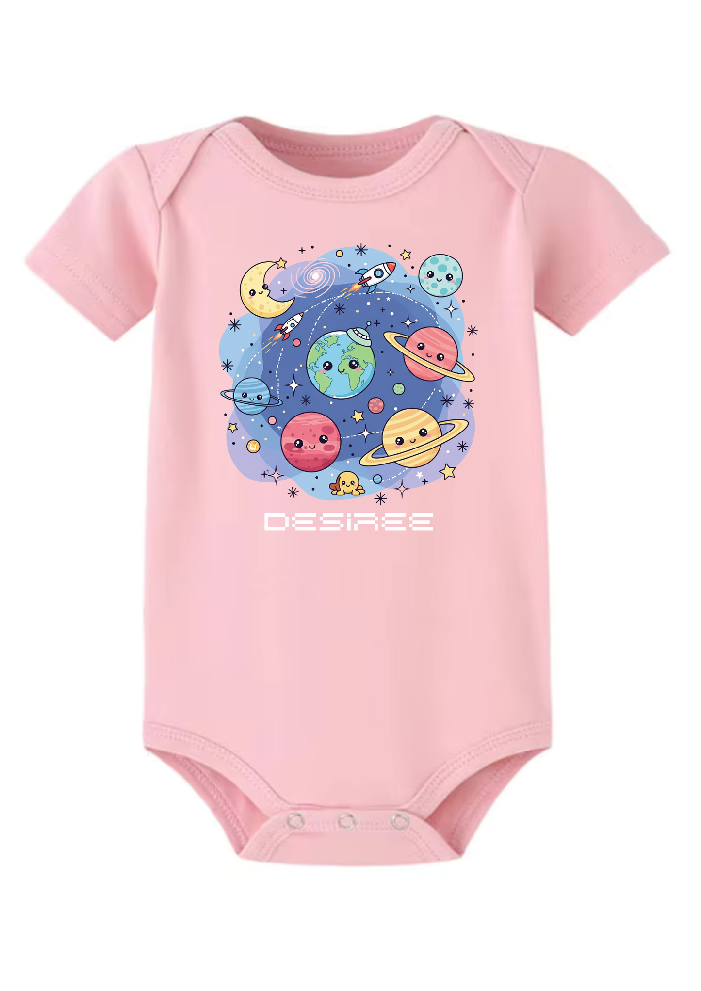 Into The Space Onesie (Organic Cotton)
