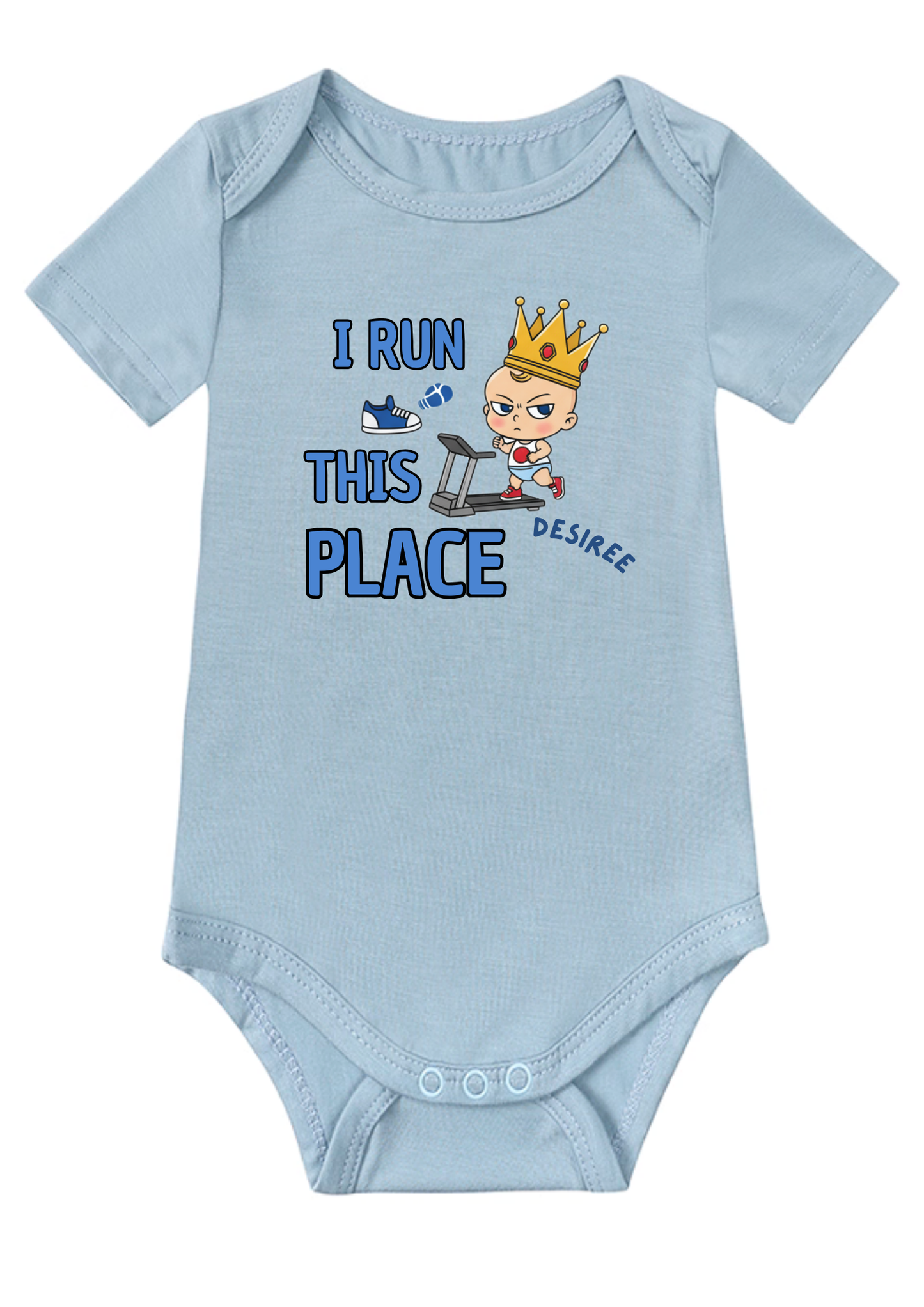 I Run This Place Baby Onesie