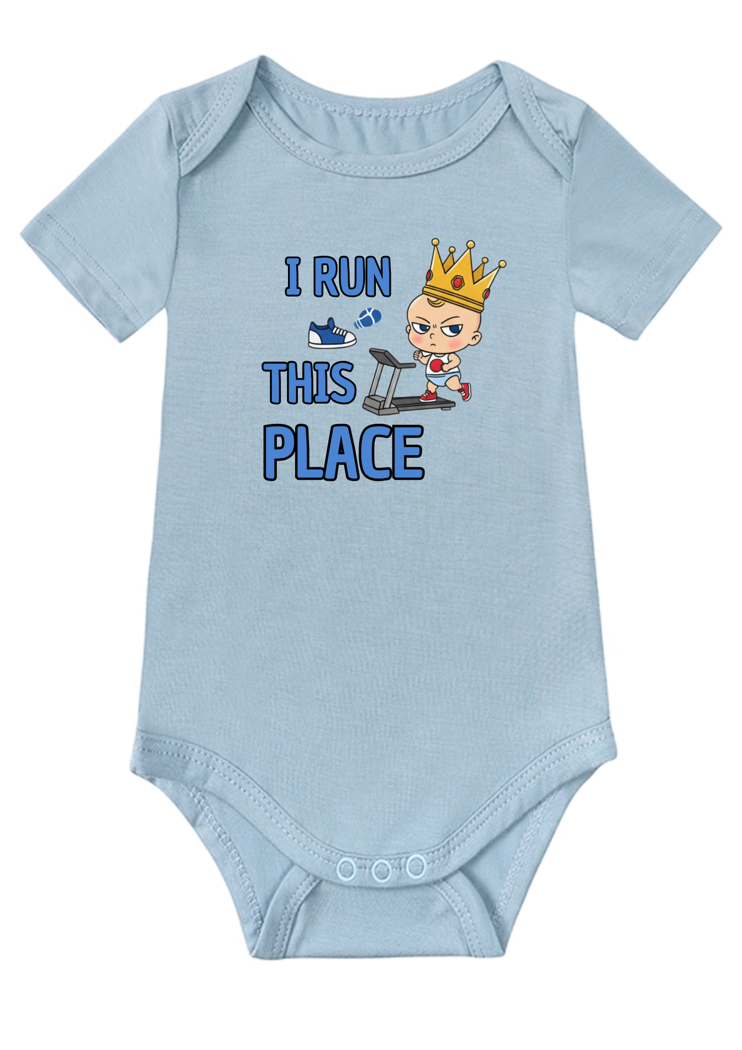 I Run This Place Baby Onesie