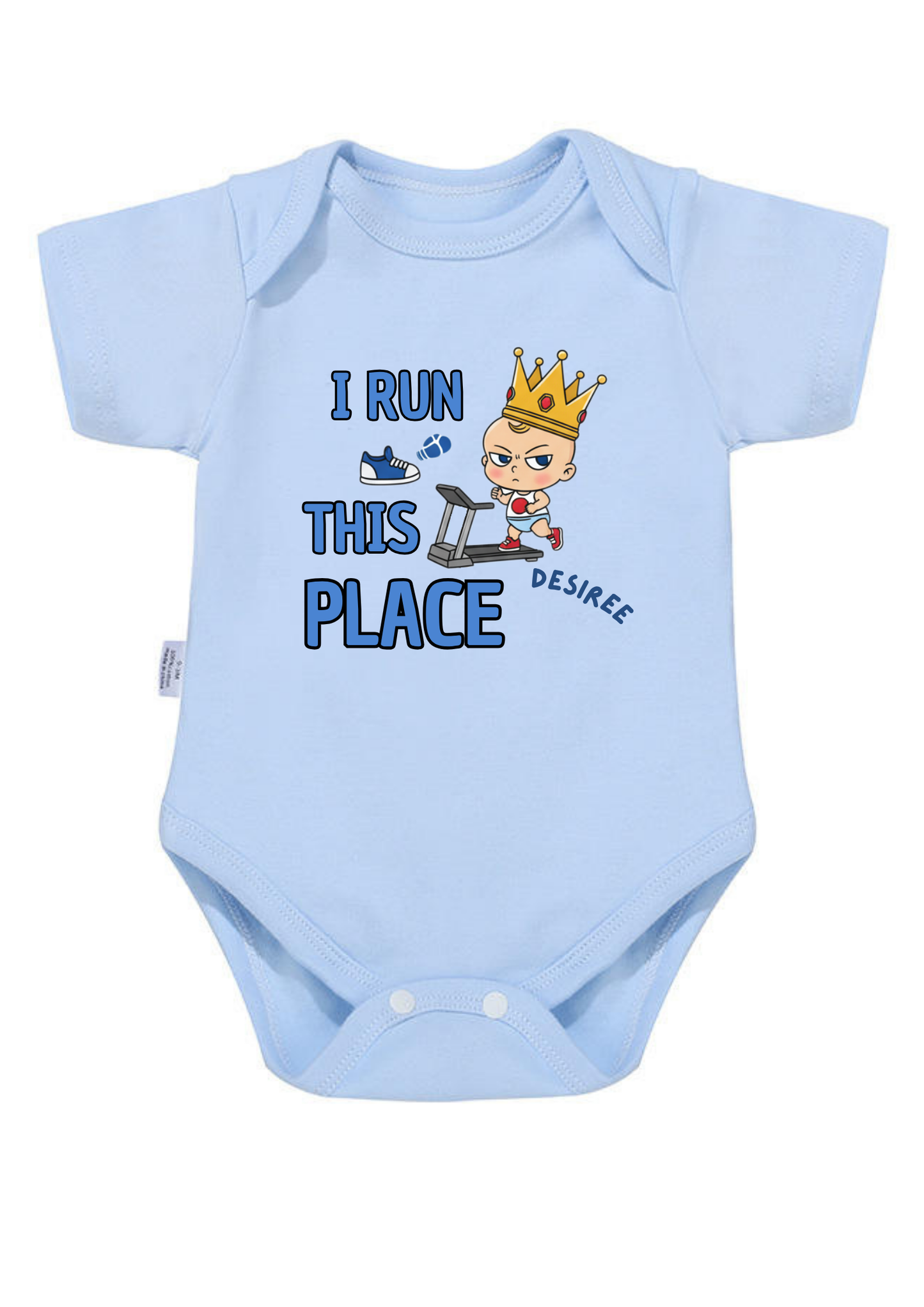 I Run This Place Baby Onesie