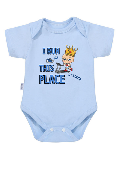 I Run This Place Baby Onesie