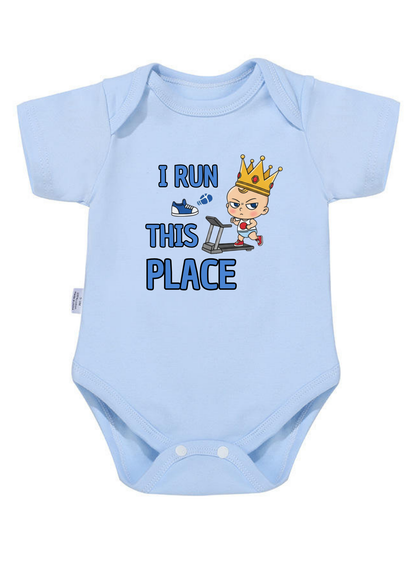 I Run This Place Baby Onesie