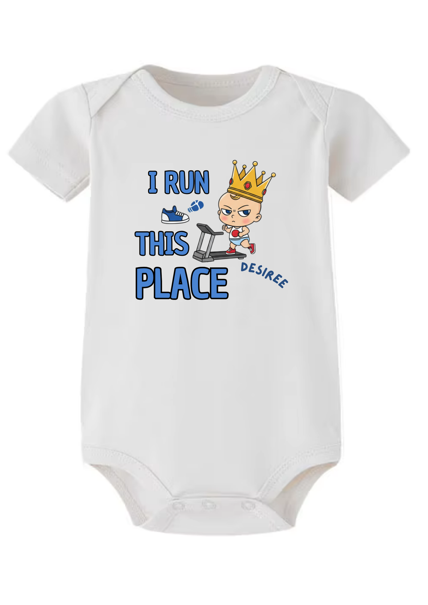 I Run This Place Baby Onesie