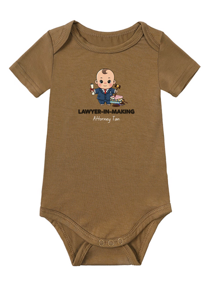 Lawyer-in-Making Onesie (Bamboo Cotton)