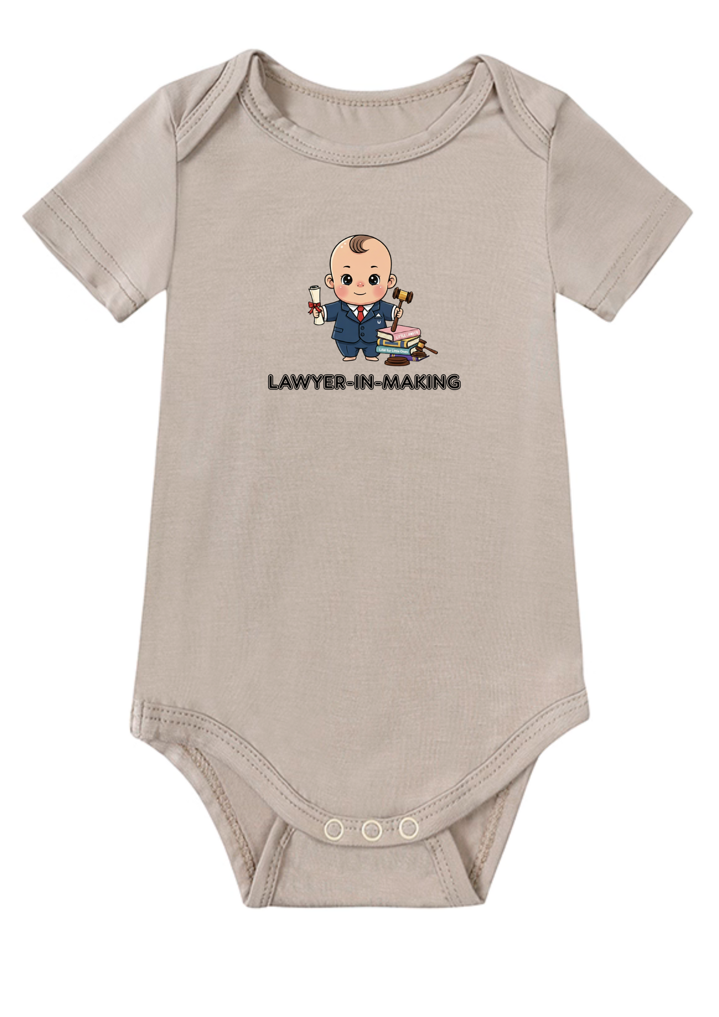 Lawyer-in-Making Onesie (Bamboo Cotton)