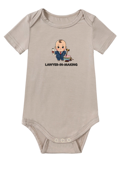 Lawyer-in-Making Onesie (Bamboo Cotton)