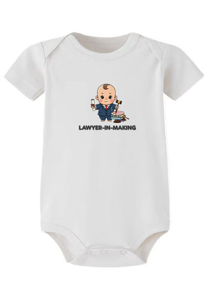 Lawyer-in-Making Onesie (Organic Cotton)
