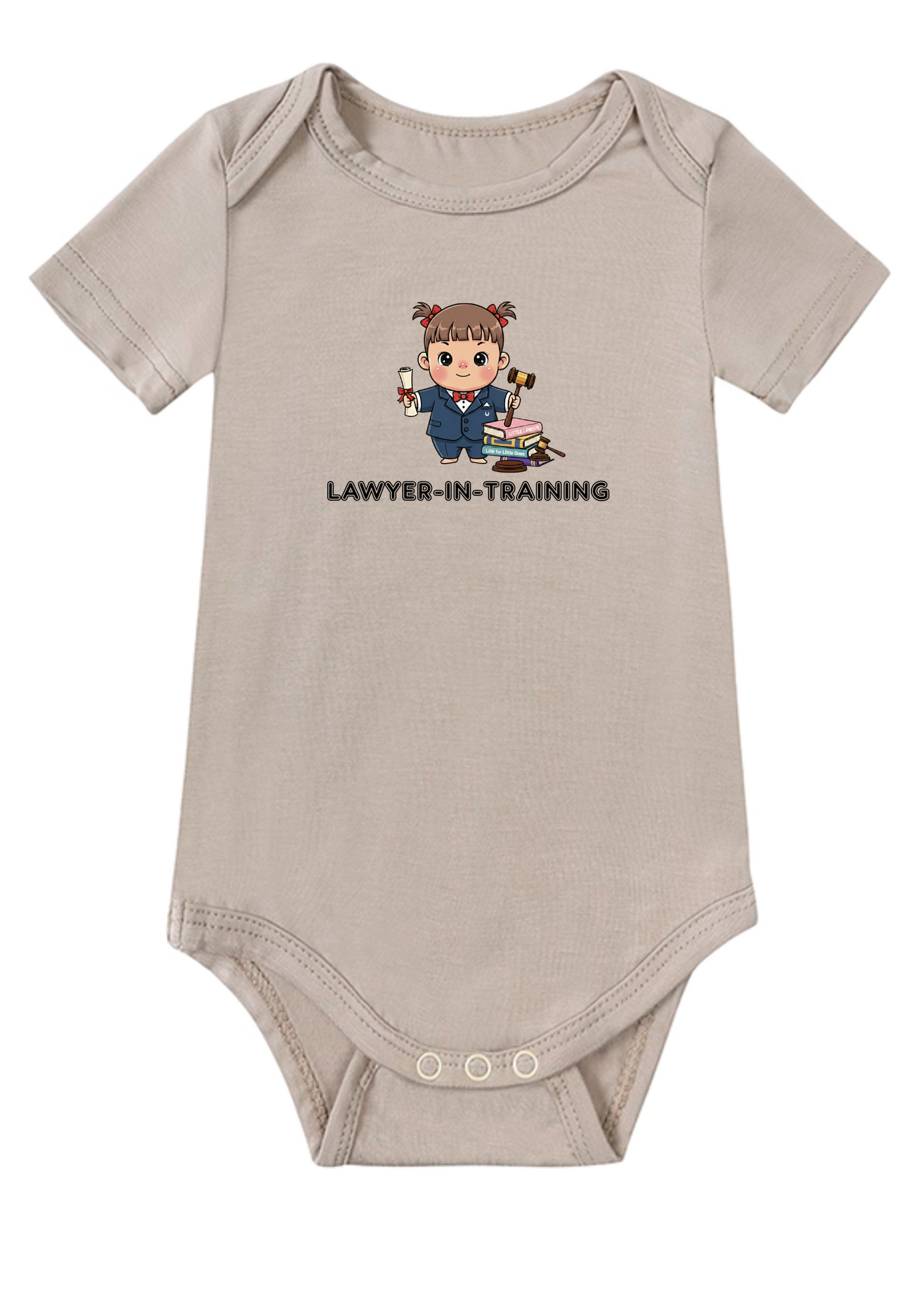 Lawyer-in-Training Onesie (Bamboo Cotton)
