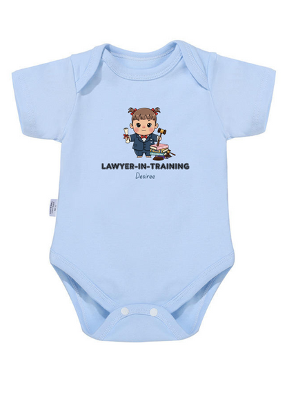 Lawyer-in-Training Onesie (Organic Cotton)
