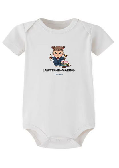 Lawyer-in-Making Onesie (Organic Cotton)