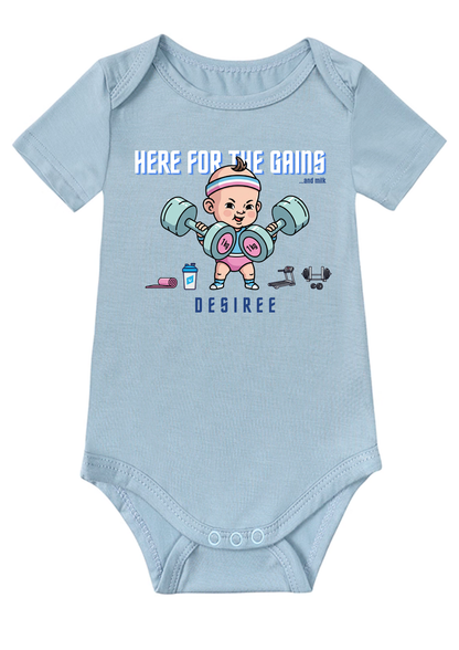 Little Gym Rat Onesie (Bamboo Cotton)