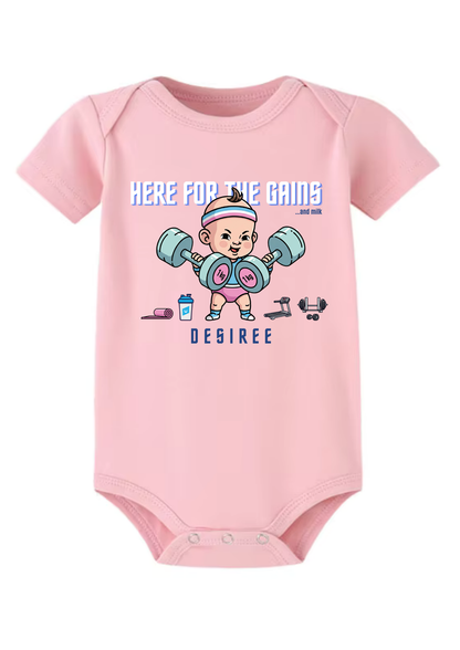 Little Gym Rat Onesie (Organic Cotton)