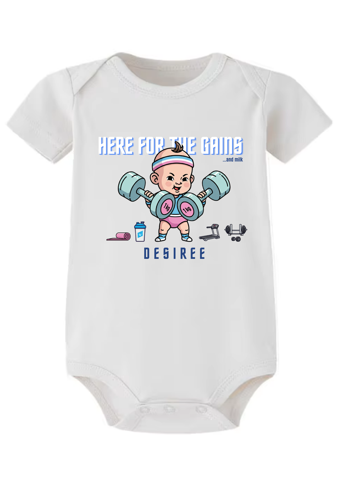 Little Gym Rat Onesie (Organic Cotton)